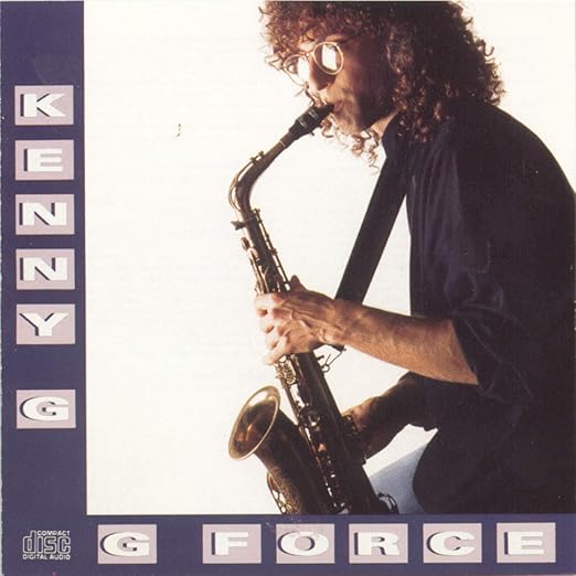 Album cover with a person playing saxophone and 'Kenny G Force' text.